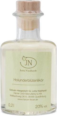 Jutta Niedhardt Holunderblüten Likör 0,2L