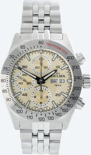 DELMA Herrenuhr "Montego Automatik" kupfer