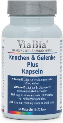 Thumbnail - ViaBia Knochen & Gelenke plus 60 Kapseln