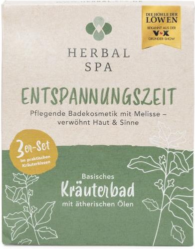 Herbal Spa Badekissen Entspannungszeit 3er-Set