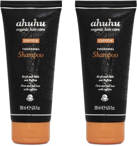 AHUHU Coffein Thickening Shampoo 2x200ml