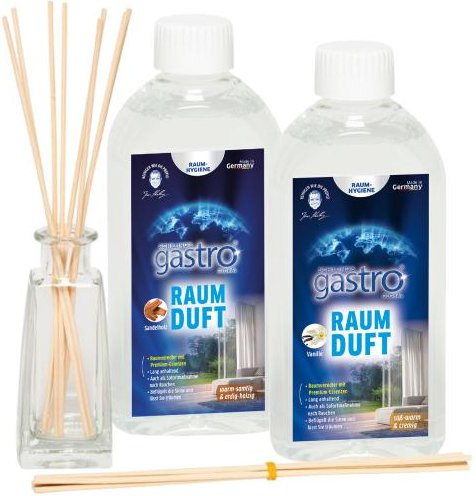 gastro 2er Set Raumduft 2x500ml Vanille Sandelholz