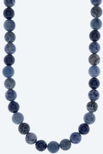 Collier Lapislazuli Magnetverschluß