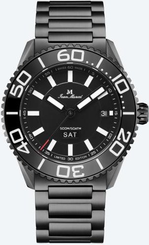 Jean Marcel Titanuhr "Maris Ti500" schwarz