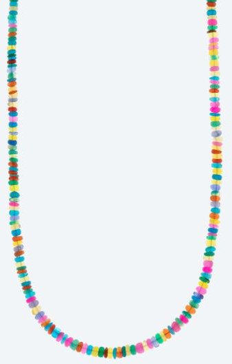 Collier AAAA Opal multicolor Magnetverschluß