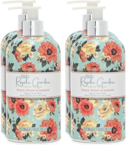 Baylis & Harding Peach Peony & Jasmine Handseife 4