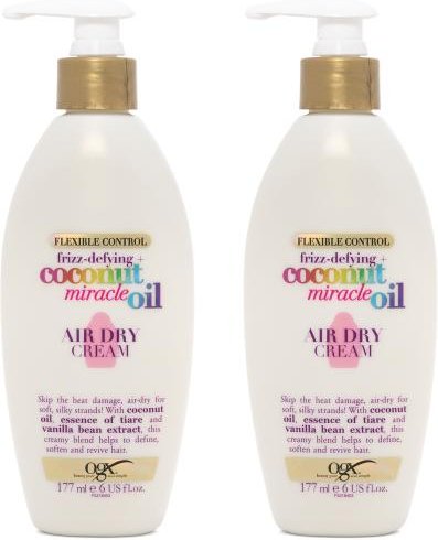 OGX Cococnut Miracle Oil Air Dry Cream 2x177 ml