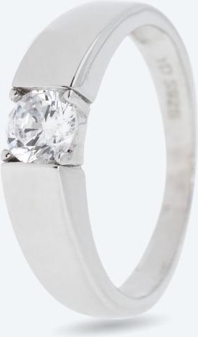 Ring 925 rhodiniert Zirkonia