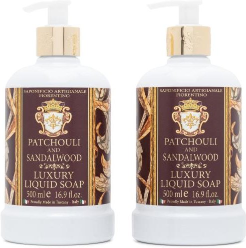 Fiorentino Luxus Flüssigseife Patschuli&Sandelholz