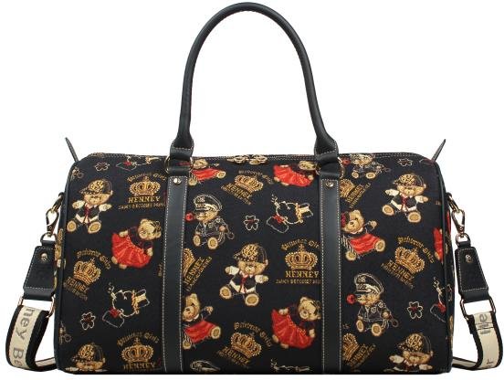 Henney Bear Weekender schwarz/multicolor