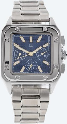 Leno Leontis Automatikuhr "Franchetto" blau