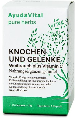 AYUDA VITAL Knochen Gelenke Weihrauch 120 Kapseln