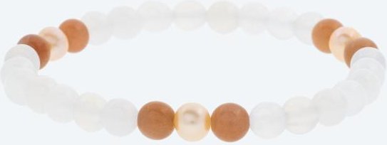 Armband Achat, Sonnenstein, Perle