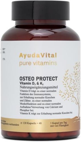 AYUDA VITAL Osteo Protect Vitamin D3+K2