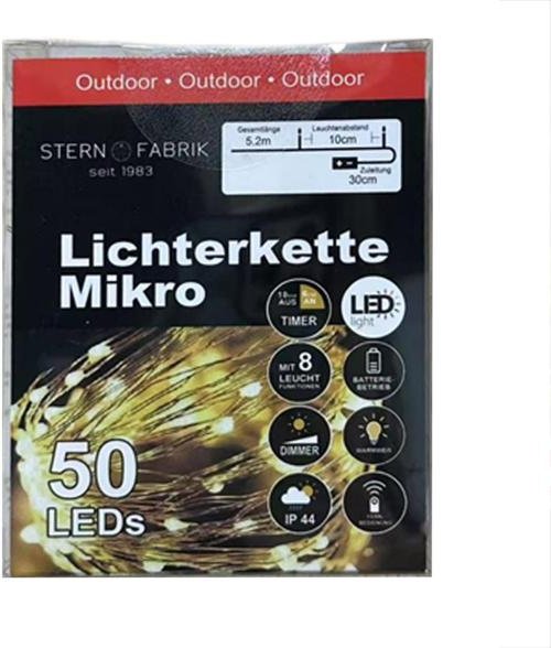 Lichterkette LED 50er Outside