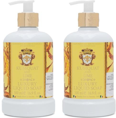 Fiorentino Luxus Flüssigseifen Kumquat & Limette
