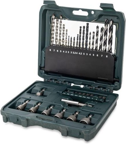 Bohrer und Zubehörsatz 36-tlg.