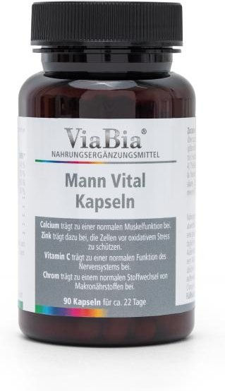 Thumbnail - ViaBia Mann Vital Kapseln 90 Kapseln