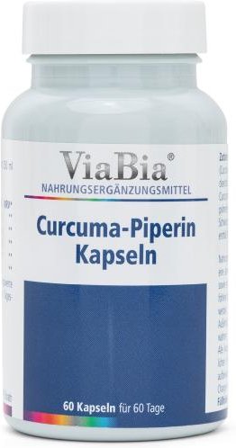 ViaBia Curcuma-Piperin 60 Kapseln