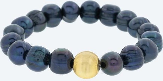 Armband 925 vergoldert Süßwasserzuchtperlen