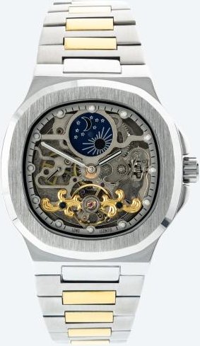 Leno Leontis Automatikuhr "Lipari" bicolor