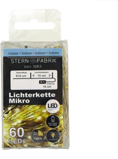 Lichterkette LED Mikro 60er
