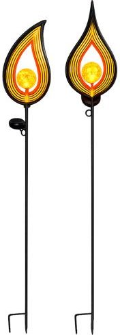 Solar-Gartenstecker 2er Set