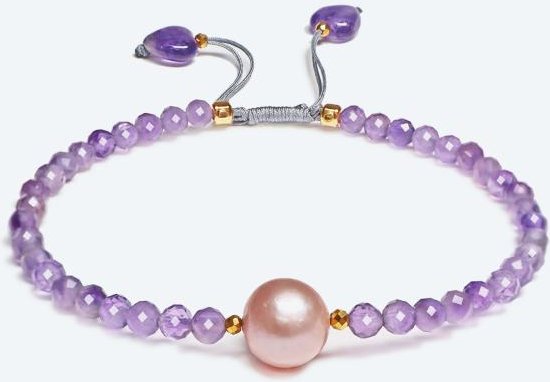 Armband Amethyst, SWZPerle