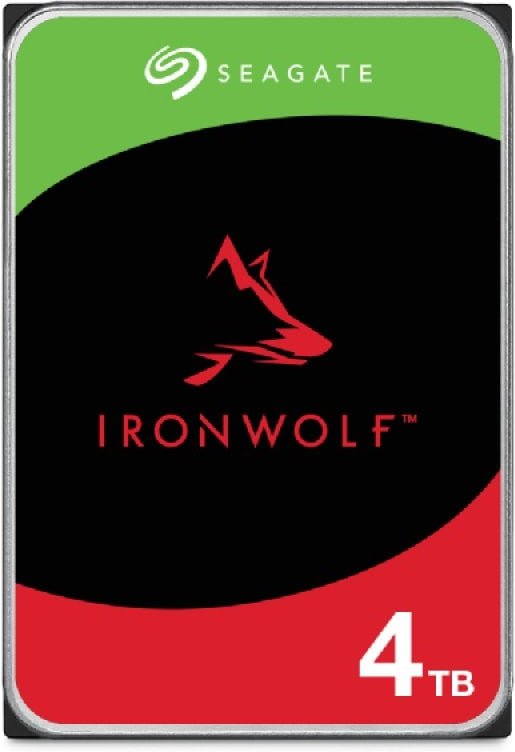Seagate Ironwolf NAS 4TB Disco interno HDD 3.5" SATA 3