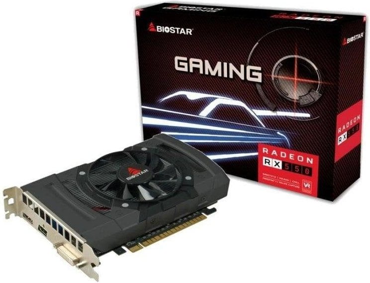 Biostar AMD Radeon RX 550 4GB GDDR5