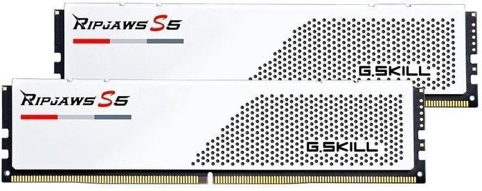G.Skill Ripjaws S5 DDR5 6000MHz 32GB 2x16GB CL32 Blanco