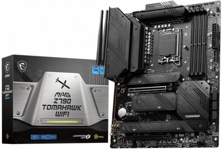 Placa Base MSI MAG Z790 TOMAHAWK WIFI Intel Z790 LGA1700 DDR5 ATX WiFi 6 2.5GbE PCIe 5.0 RGB