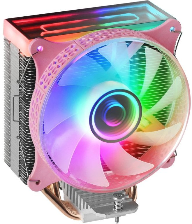 Mars Gaming MCPU-VR Doble ARGB Ventilador CPU 120mm Rosa