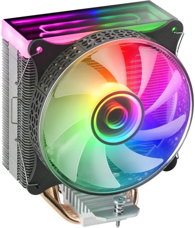 Mars Gaming MCPU-VR Doble ARGB Ventilador CPU 120mm Negro