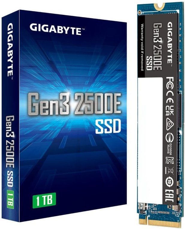 Gigabyte Gen3 2500E SSD 1TB PCIe 3.0x4 NVMe 1.3