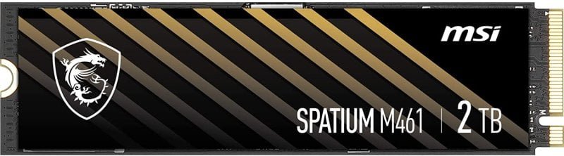 MSI SPATIUM M461 SSD 2TB NVMe M.2 Gen4x4