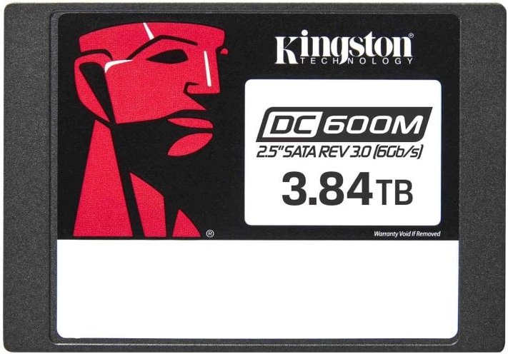 Kingston DC600M 2.5" SSD 3.84 TB Uso Mixto Enterprise SATA 3.0