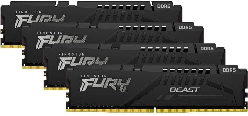 Kingston FURY Beast DDR5 5600MHz 128GB 4x32GB CL40