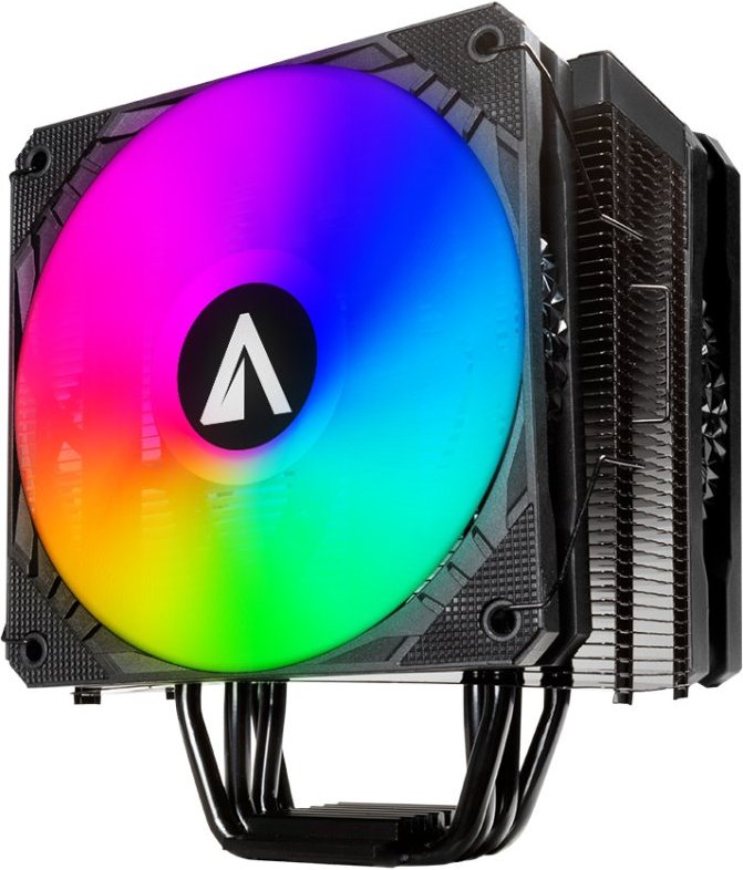 Abysm Gaming Aire Snow IV ARGB 4 Pipes Ventilador CPU 120mm Negro