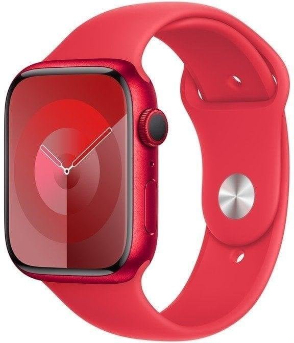 Apple Watch Series 9 GPS + Cellular 45mm Caja de Aluminio con Correa Deportiva (PRODUCT) RED M/L