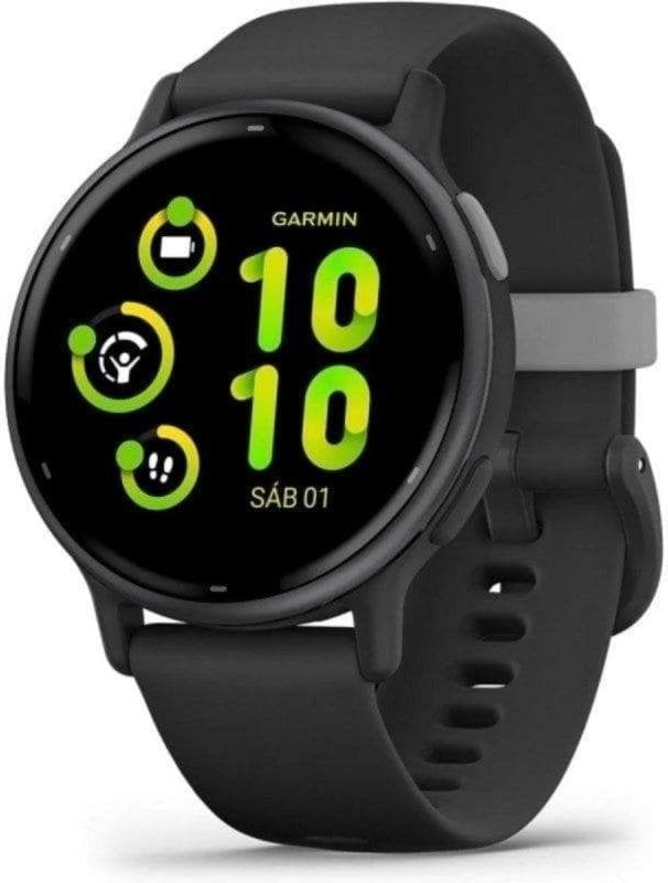 Smartwatch Garmin Vivoactive 5 Negro AMOLED GPS 4GB Body Battery 1.2'' 36g
