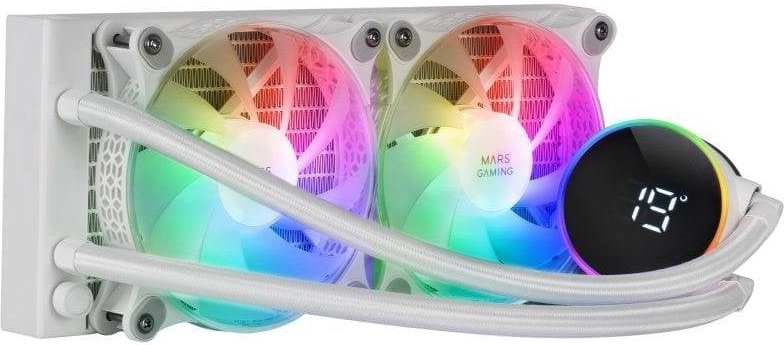 Mars Gaming ML-LCD240 Kit de Refrigeración Líquida Blanco