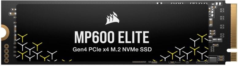 Corsair MP600 ELITE 2TB SSD PCIe Gen4 x4 NVMe M.2 NAND TLC 3D sin Disipador