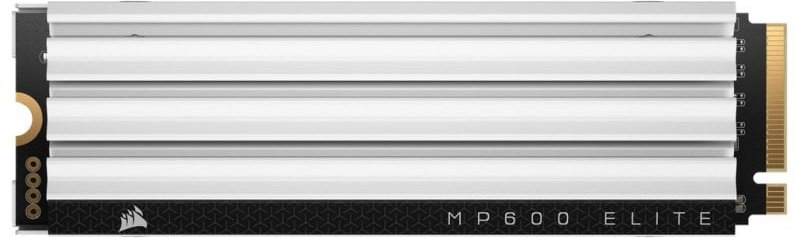 Corsair MP600 ELITE 2TB SSD PCIe Gen4 x4 NVMe M.2 para PS5 con Disipador Térmico Blanco