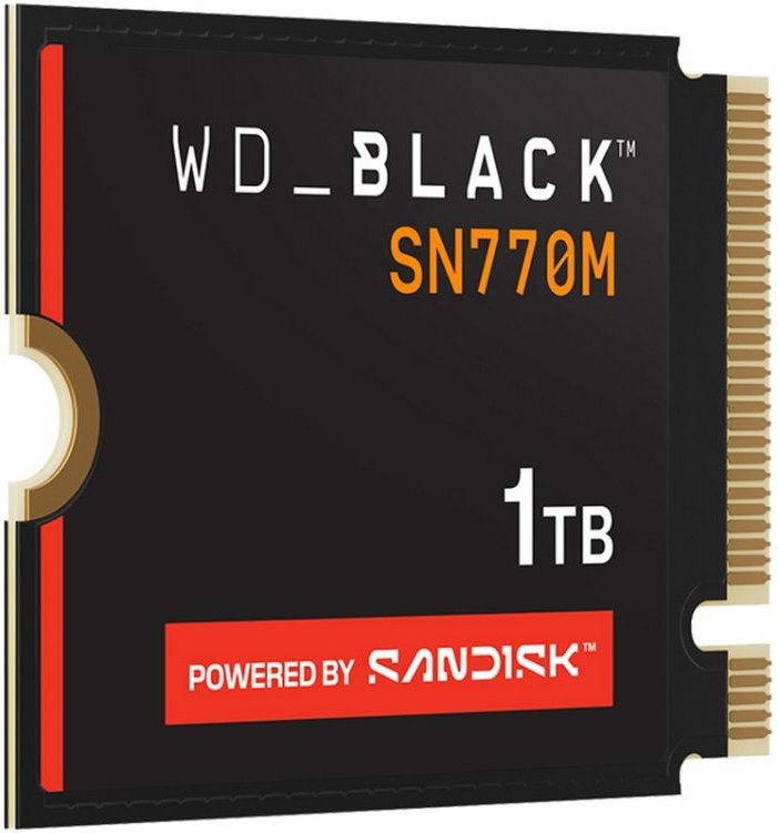 WD BLACK SN770M 1TB SSD M.2 PCIe Gen4 NVMe 2230