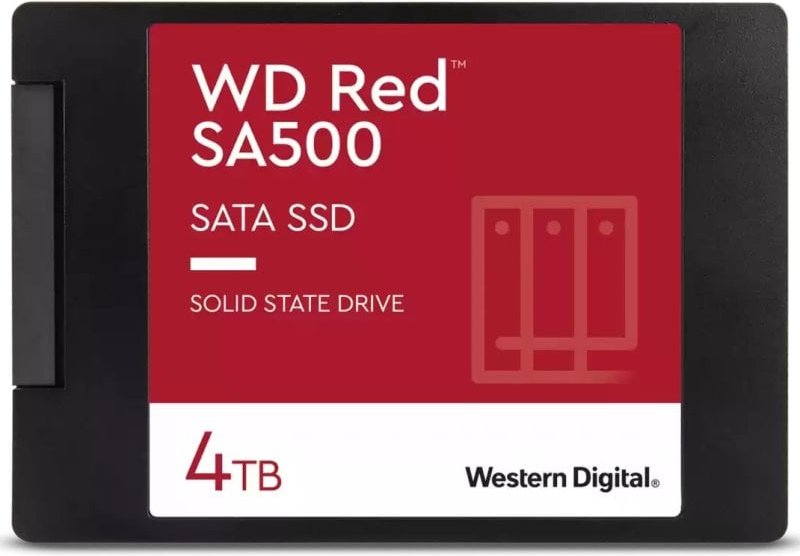 WD Red NAS SA500 SSD 2.5" 4TB SATA 3