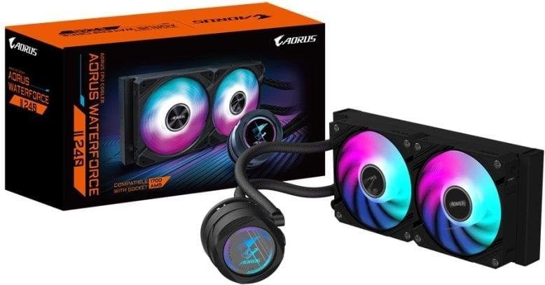 Gigabyte AORUS WATERFORCE II 240 RGB Kit Refrigeración Líquida 240mm Negro