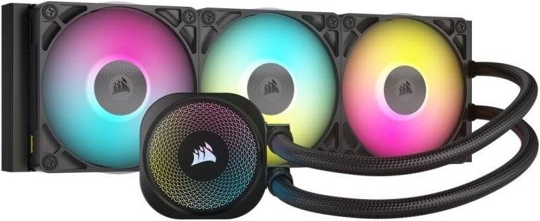 Corsair iCUE LINK TITAN 360 RX RGB Kit Refrigeración Líquida 360mm Negra