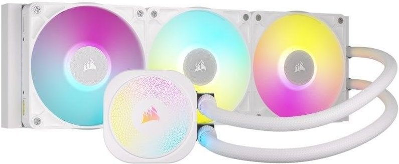 Corsair iCUE LINK TITAN 360 RX RGB Kit Refrigeración Líquida 360mm Blanca