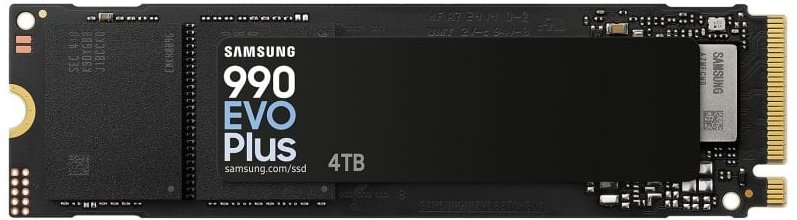 Samsung 990 EVO Plus 4TB Disco SSD 7250MB/S NVME PCIe 5.0 x2 NVMe 2.0 NAND
